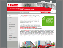 Tablet Screenshot of i-therm.cz